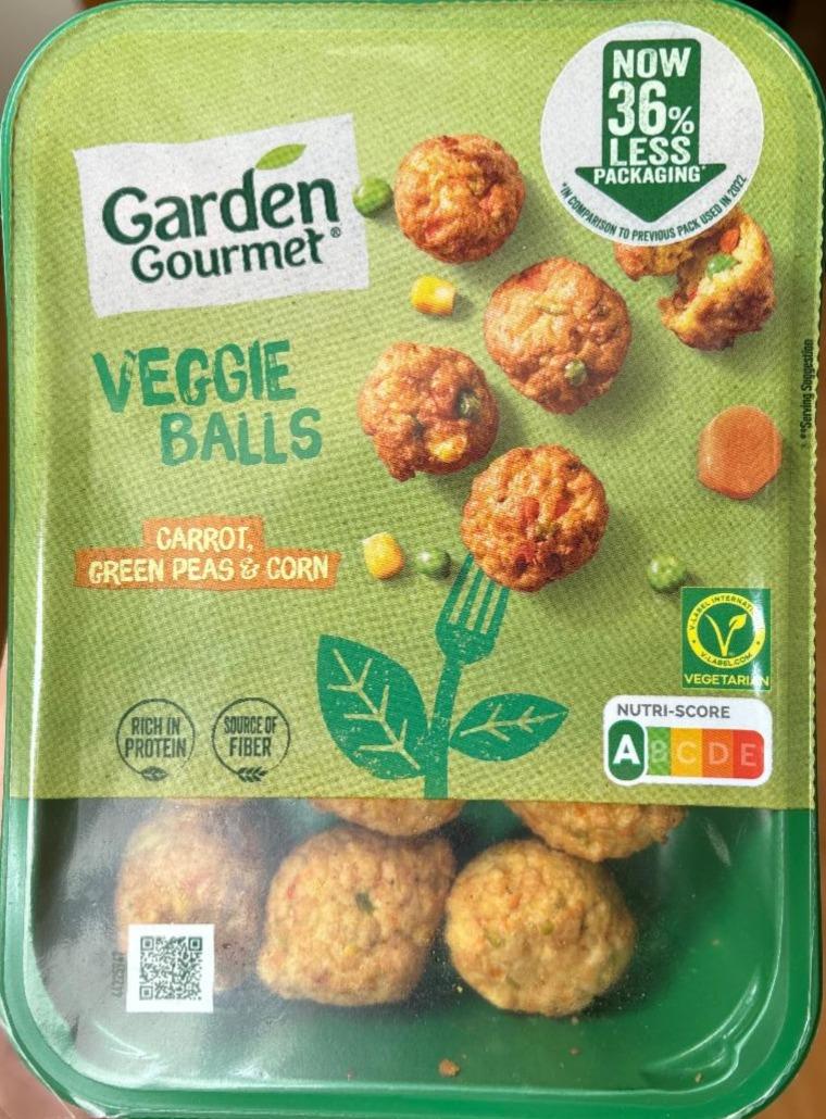 Fotografie - Veggie Balls Carrot Green Peas & Corn Garden Gourmet