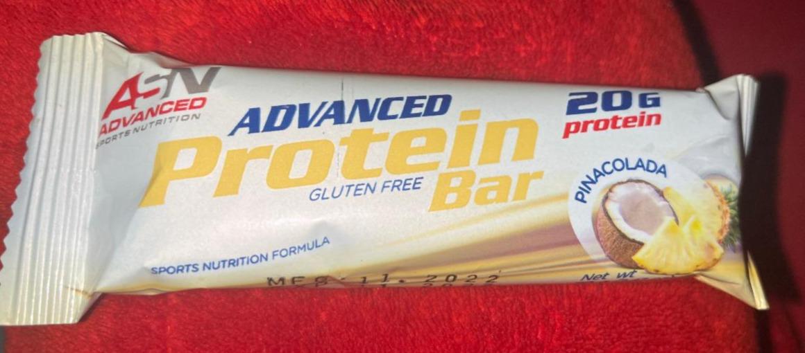 Fotografie - Advanced Protein bar Pinacolada ASN