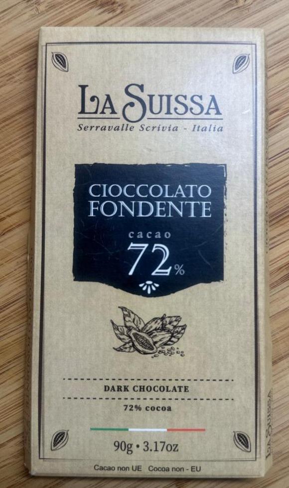 Fotografie - Dark chocolate 72% cocoa La Suissa