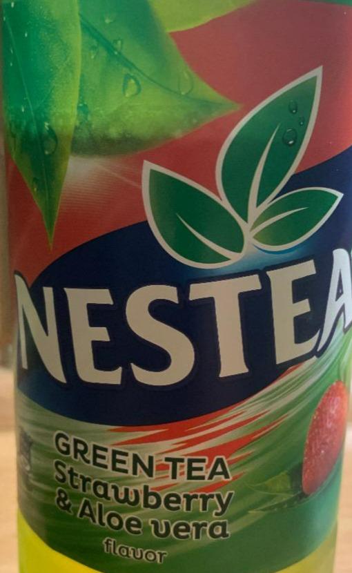 Fotografie - Nestea zelený čaj, aloe vera, jahoda