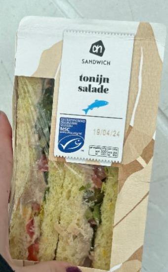 Fotografie - Sandwich tonijn salade ah