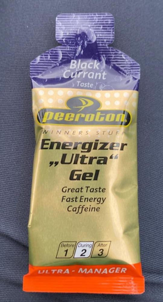 Fotografie - Energizer 'Ultra' Gel Black Currant Peeroton