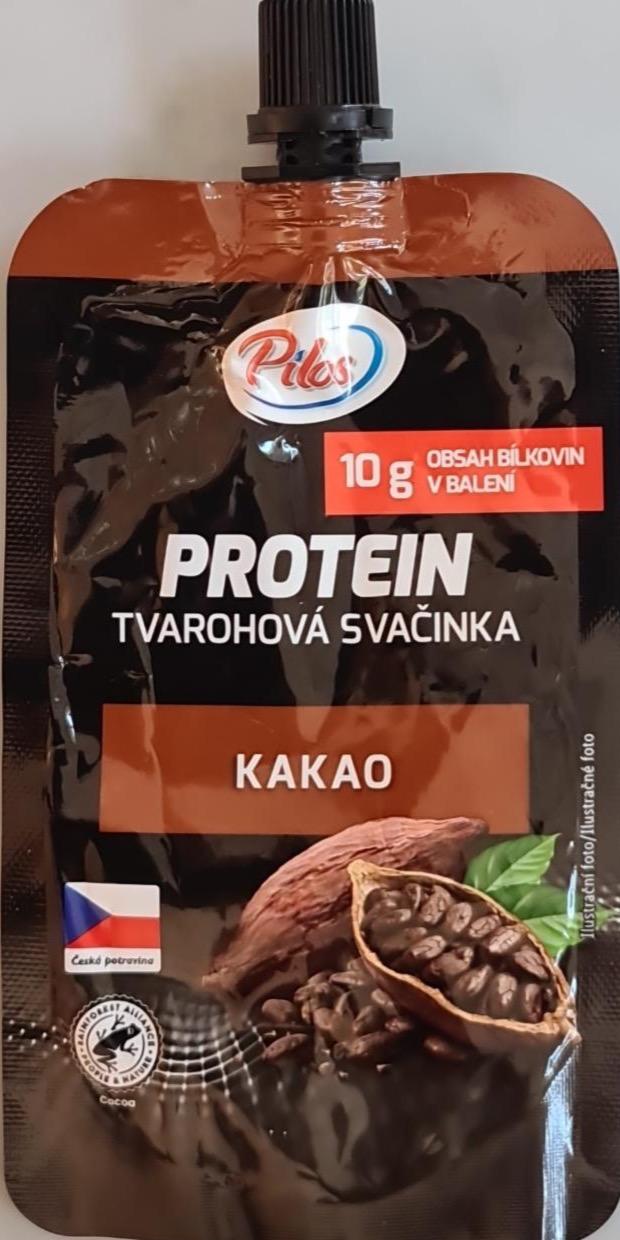 Fotografie - Protein tvarohová svačinka kakao Pilos