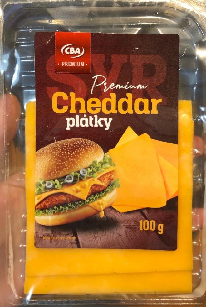 Fotografie - Premium Cheddar plátky CBA