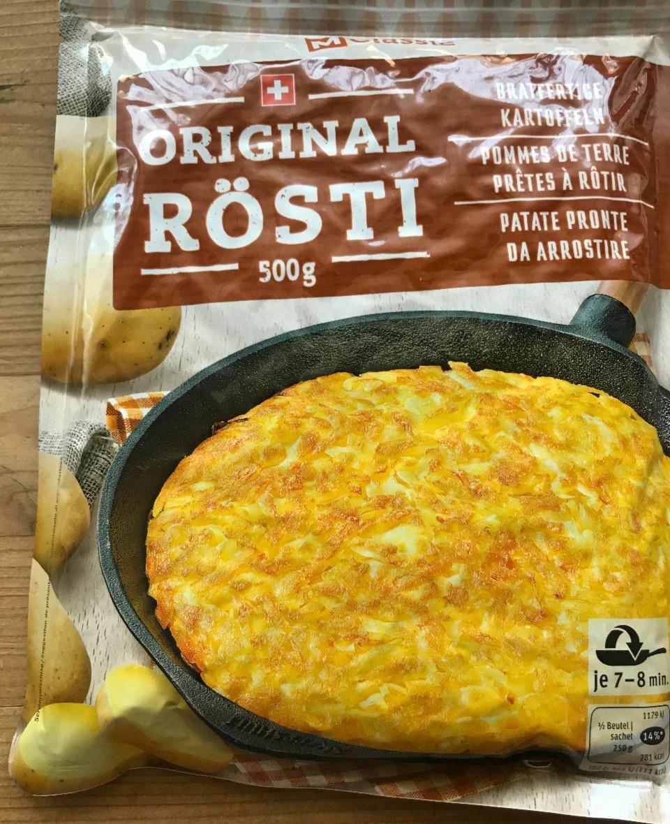 Fotografie - Original Rösti MClassic