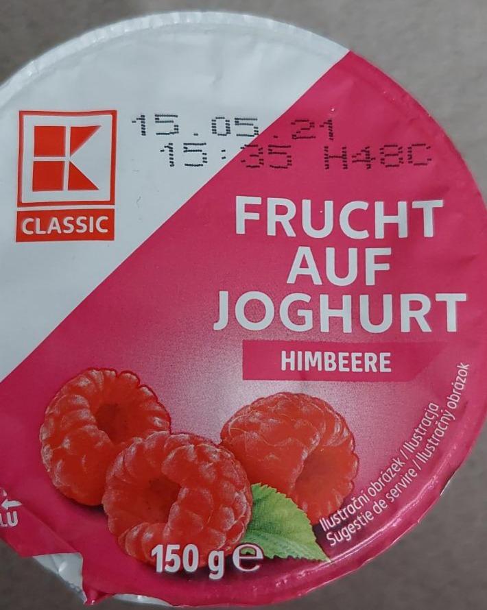Fotografie - Frucht auf joghurt Himbeere K-Classic