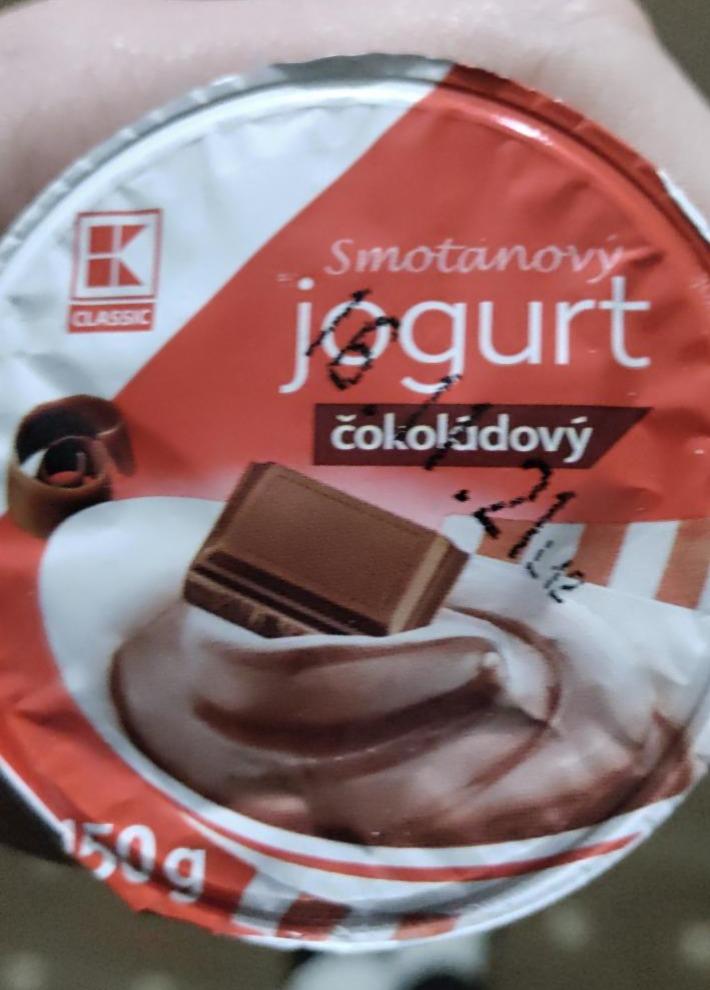 Fotografie - smotanový jogurt čokoládový K-Classic