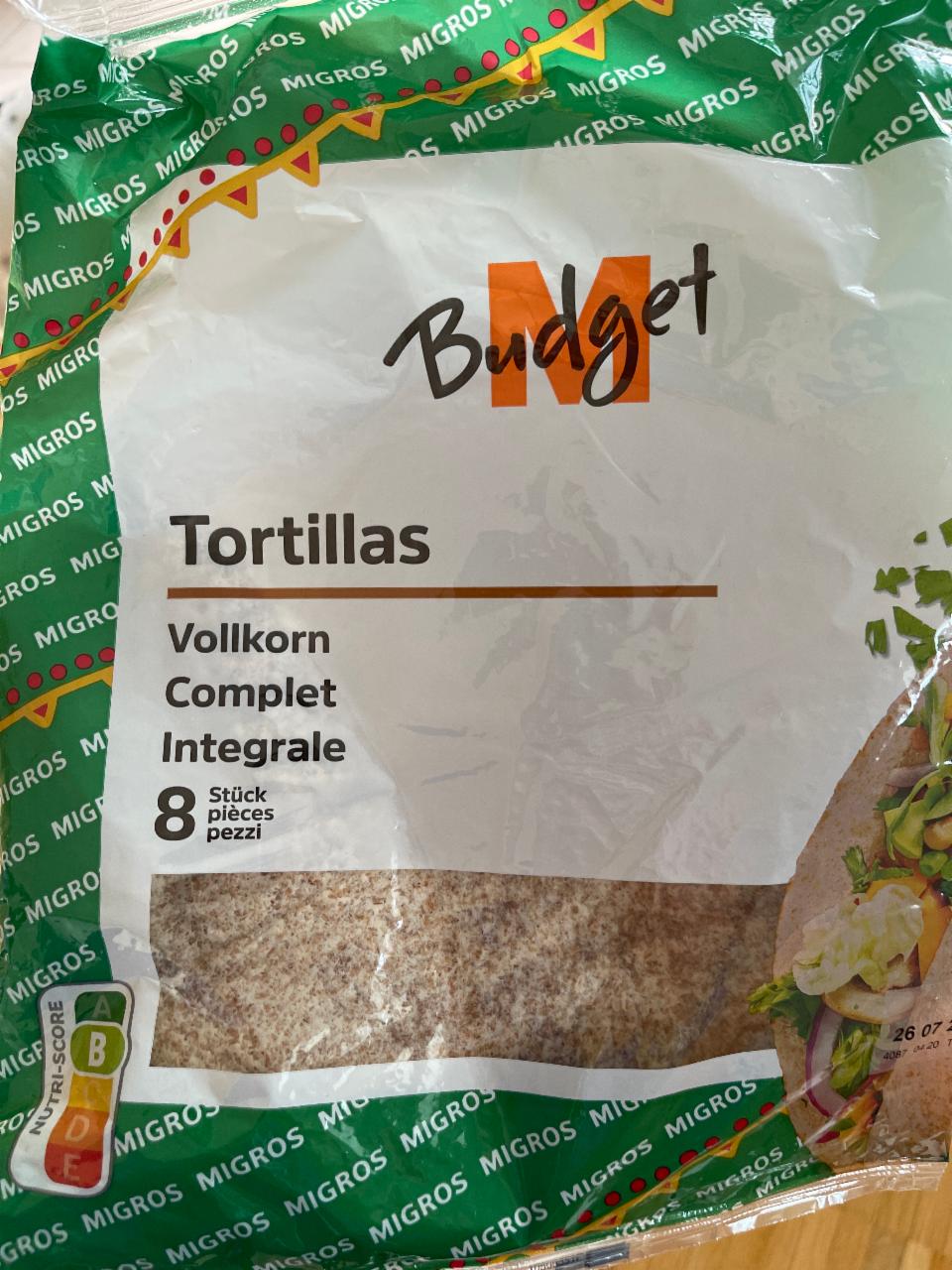 Fotografie - Tortillas Vollkorn M Budget