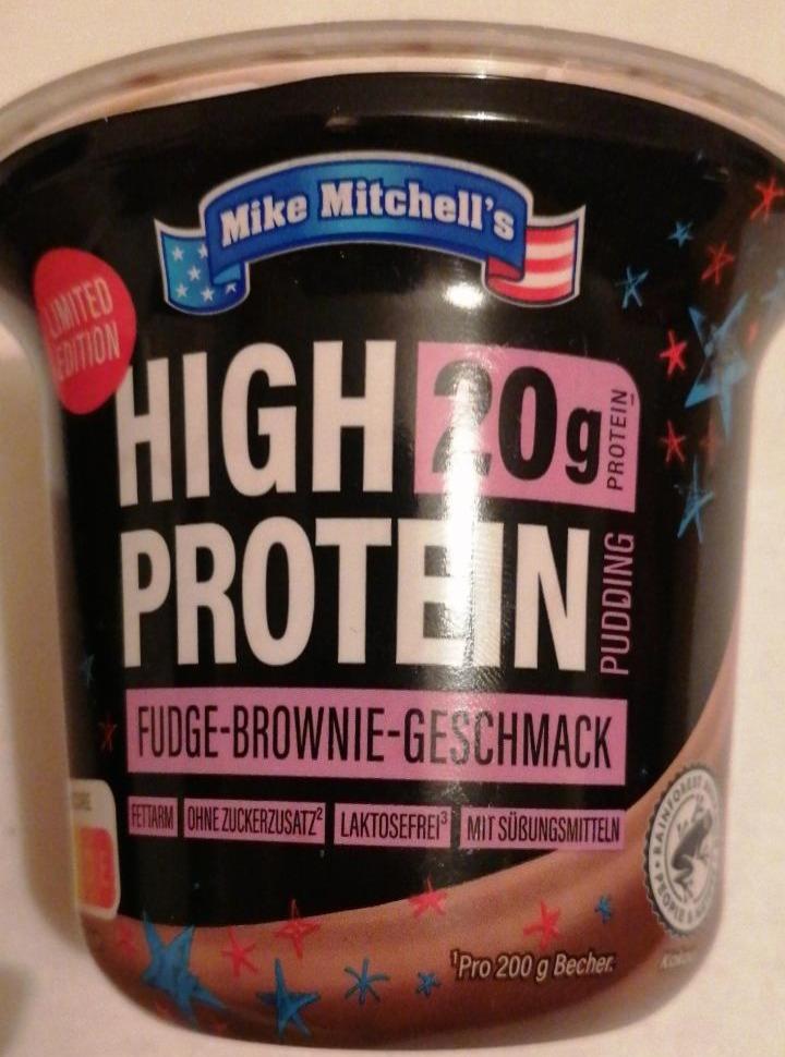 Fotografie - High protein pudding fudge-brownie.geschmack Mike Mitchell's