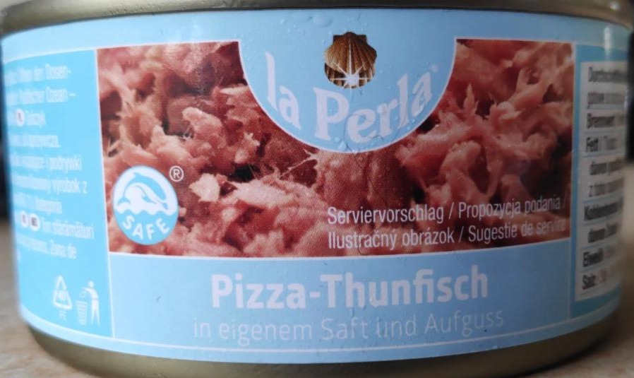 Fotografie - Pizza - Thunfisch la Perla