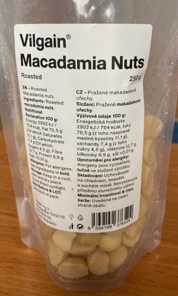 Fotografie - macadamia nuts Vilgain