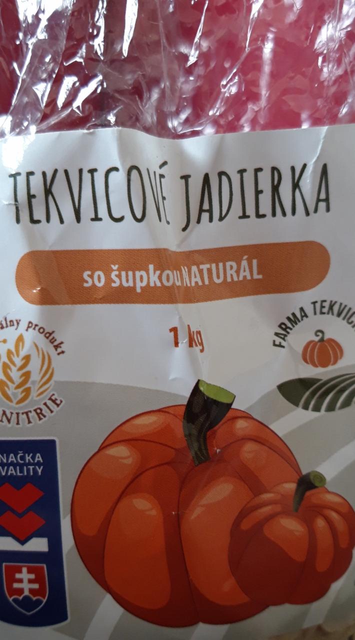 Fotografie - Tekvicové jadierka so šupkou NATURÁL