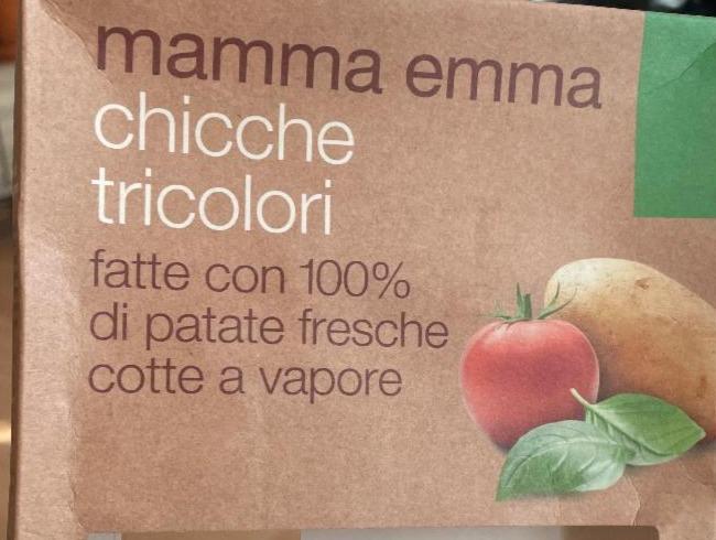 Fotografie - Chicche tricolori mamma emma