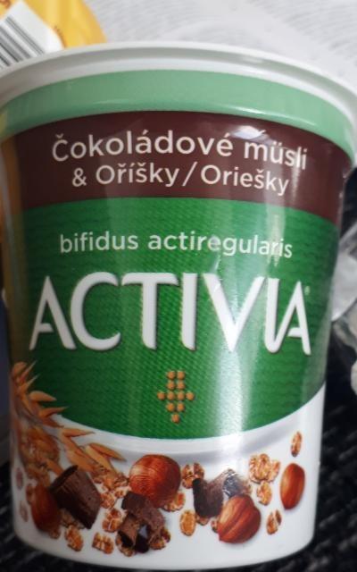 Fotografie - Danone Activia Čokoládové müsli & oriešky