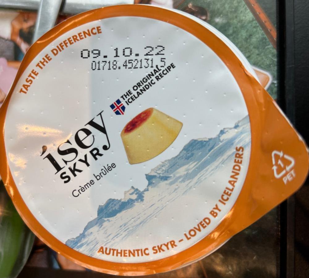 Fotografie - Crème brulée Ísey Skyr