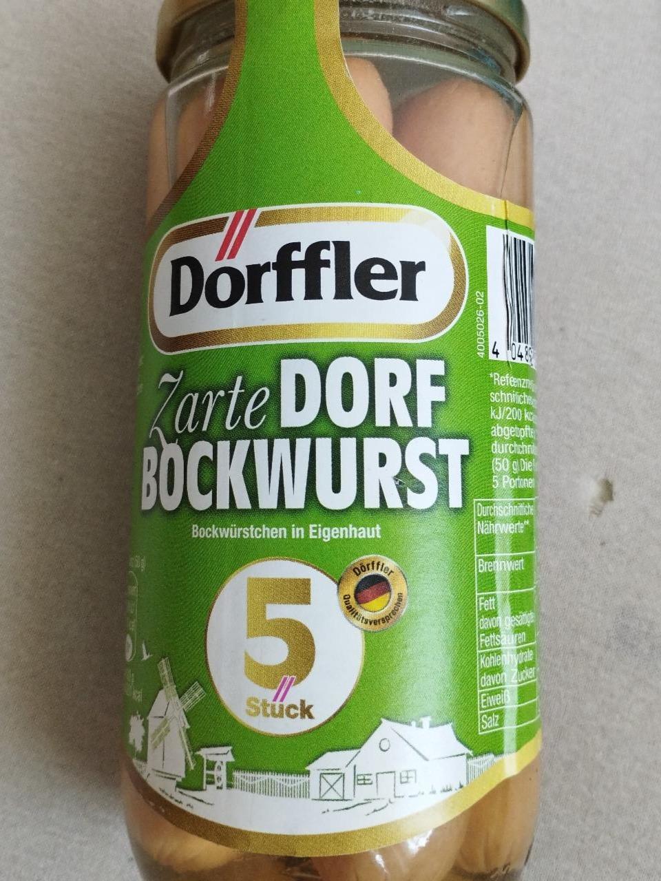 Fotografie - Zarte Dorf Bockwurst Dorffler