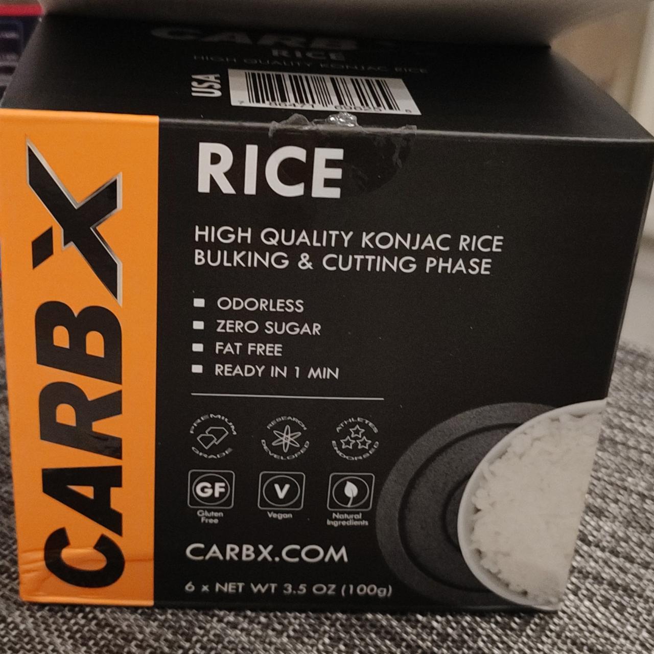 Fotografie - Rice Carb X