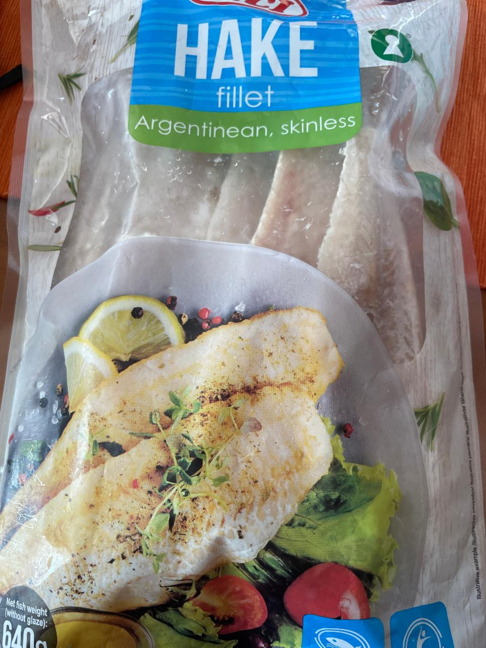 Fotografie - Hake fillet Argentinean, skinless Vici