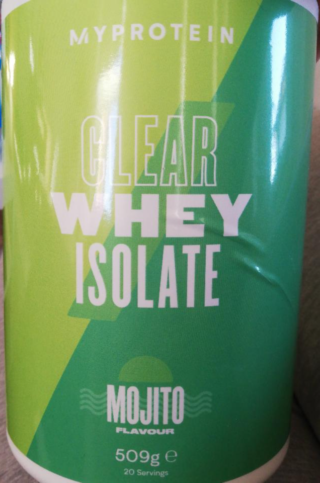 Fotografie - Clear Whey Isolate Mojito flavour Myprotein