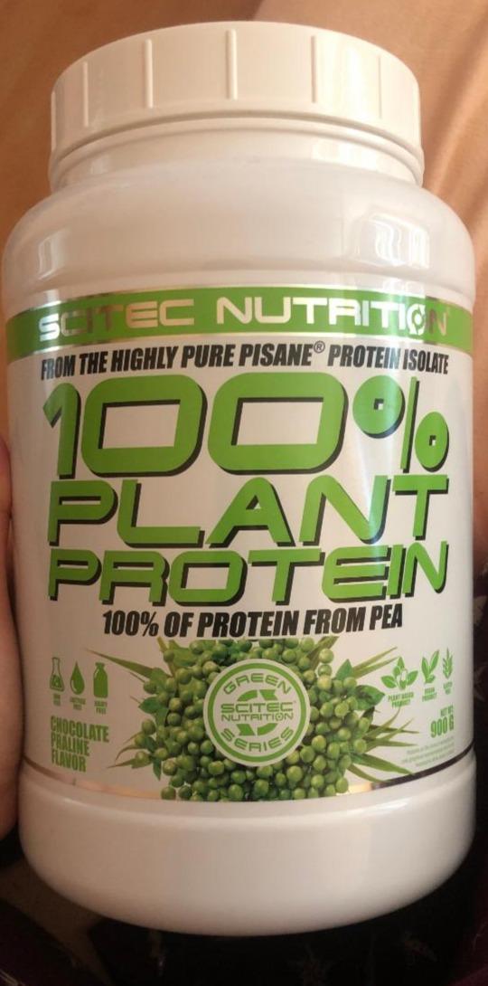 Fotografie - Plant protein Scitec čokoláda pralinka 100%