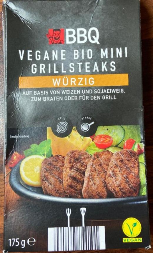 Fotografie - Vegane Bio Mini Grillsteaks BBQ