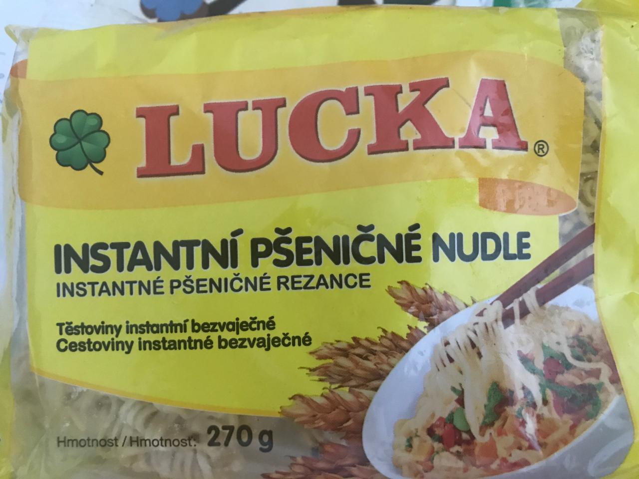 Fotografie - instantné pšeničné rezance Lucka