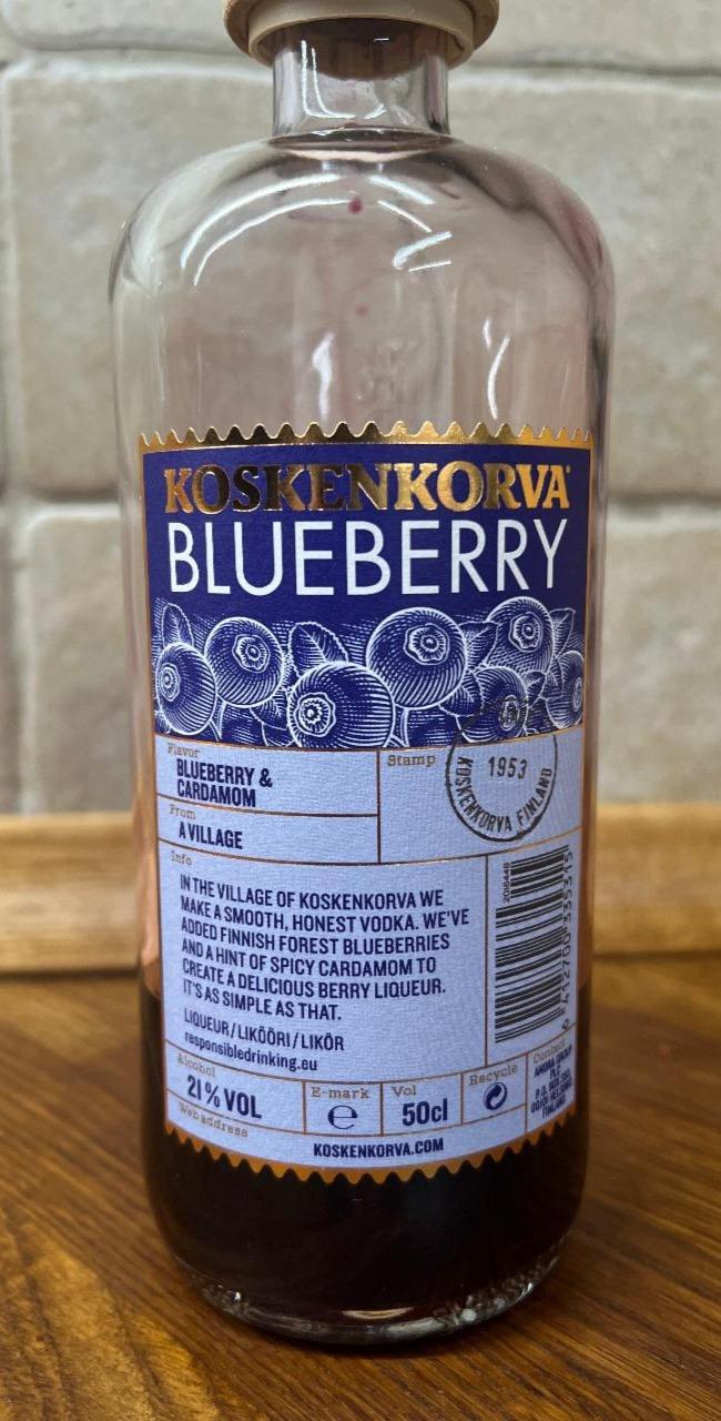 Fotografie - Koskenkorva Blueberry