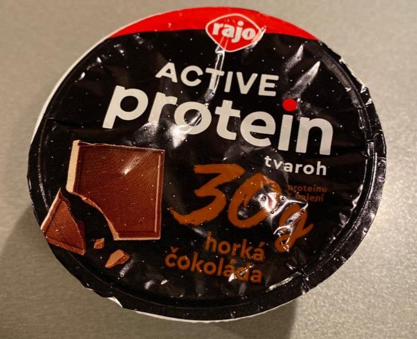 Fotografie - Active Protein Tvaroh Horká čokoláda Rajo