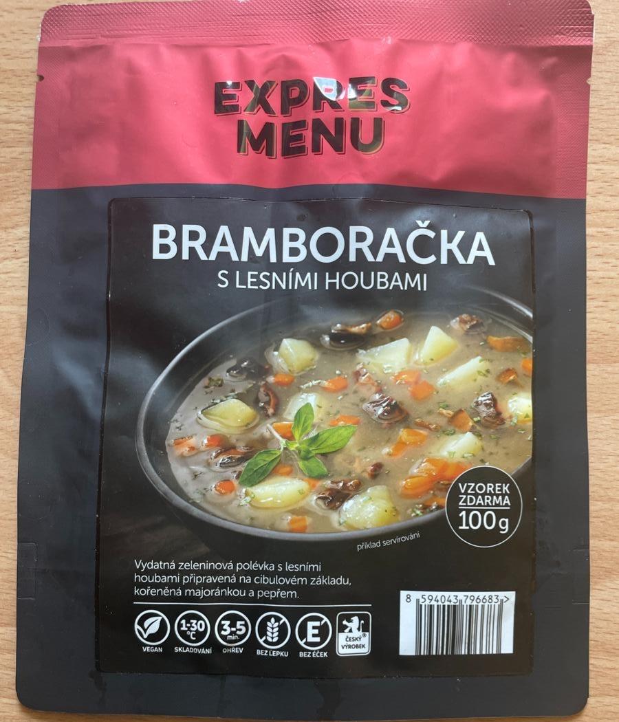 Fotografie - Bramboračka s lesními houbami Expres Menu