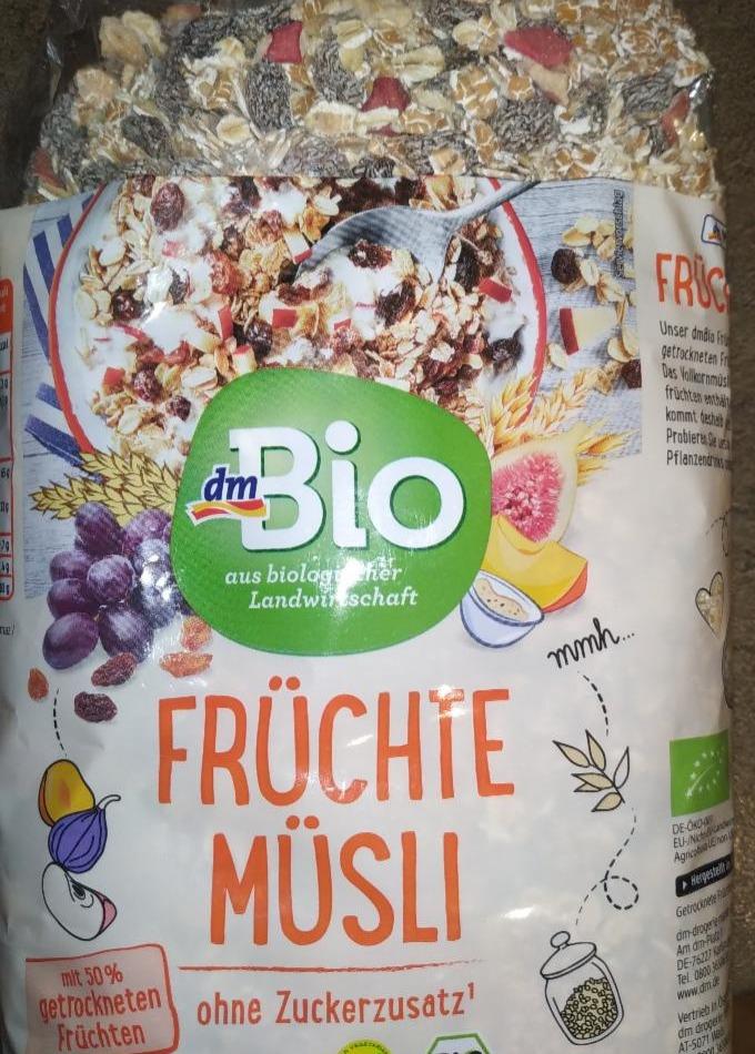 Fotografie - Früchte Müsli dmBio