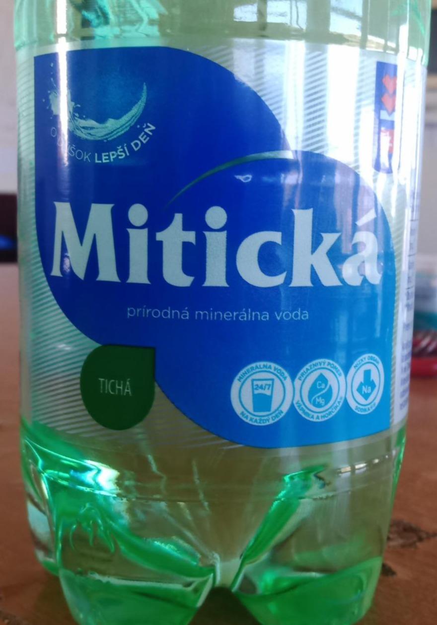 Fotografie - Mitická prírodná minerálna voda Tichá