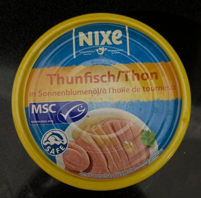Fotografie - Thunfisch/Thon in Sonnenblumenöl Nixe