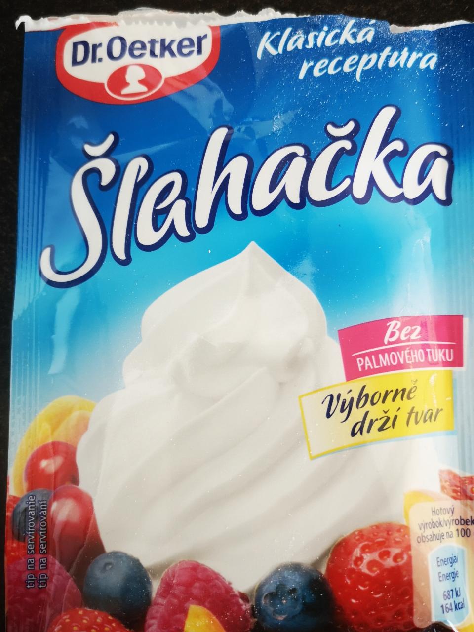 Fotografie - Šľahačka Dr.Oetker (v prášku)