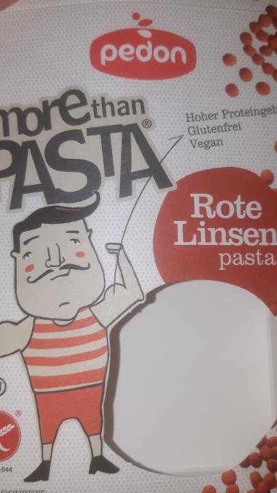 Fotografie - Rote Linsen pasta Pedon more than PASTA