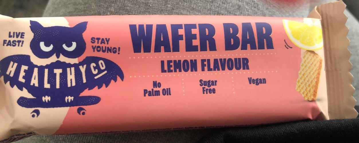 Fotografie - Wafer Bar Lemon flavour HealthyCo