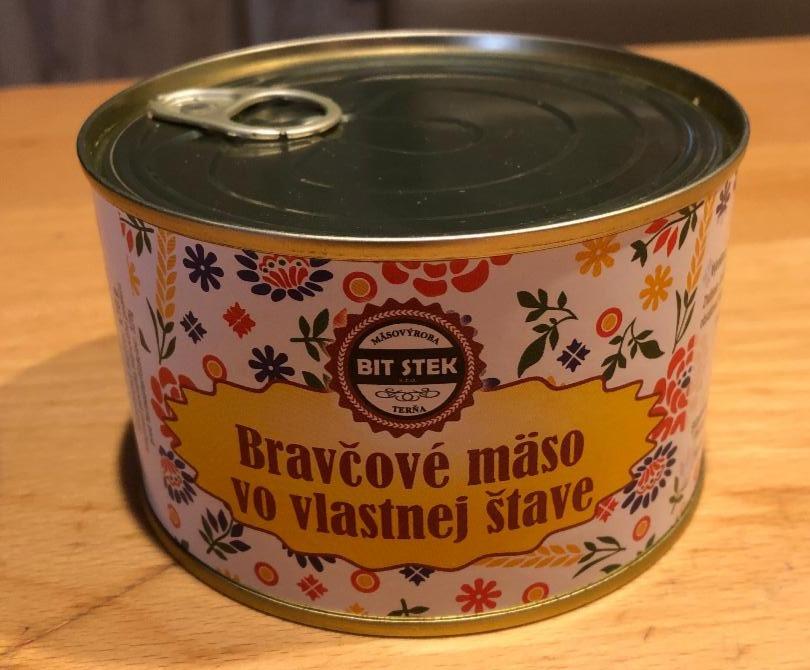 Fotografie - Bravčové mäso vo vlastnej štave Bit Stek