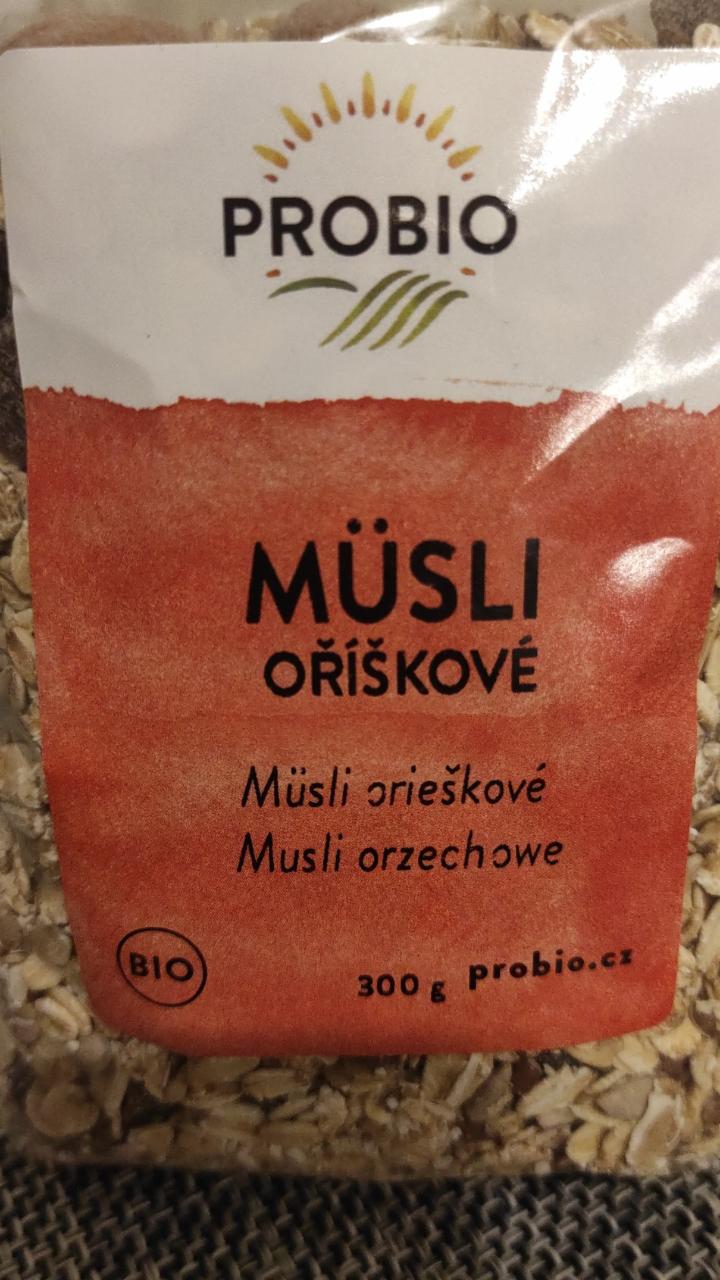 Fotografie - Müsli orieškové Probio