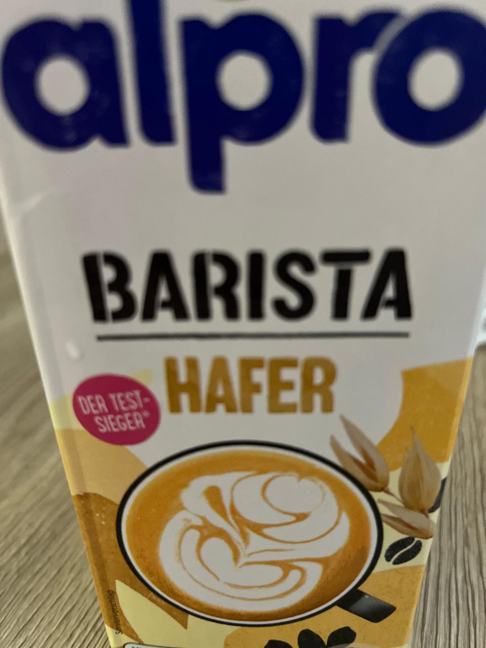 Fotografie - Barista Hafer Alpro