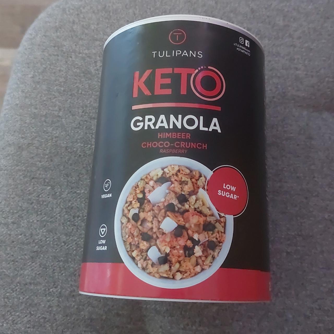 Fotografie - keto granola himber choco-crunch tulipans