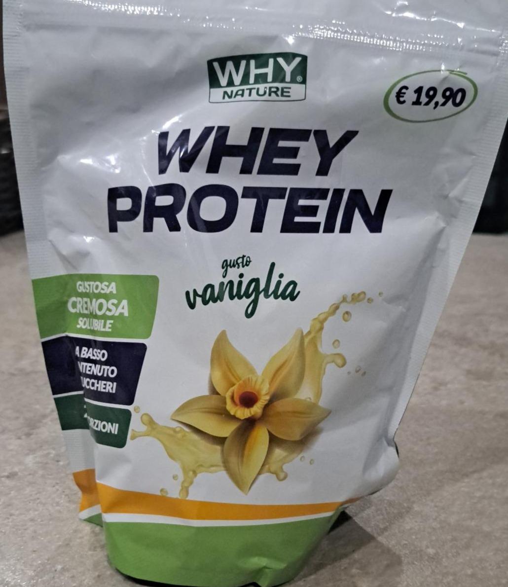 Fotografie - Whey Protein gusto vaniglia Why Nature