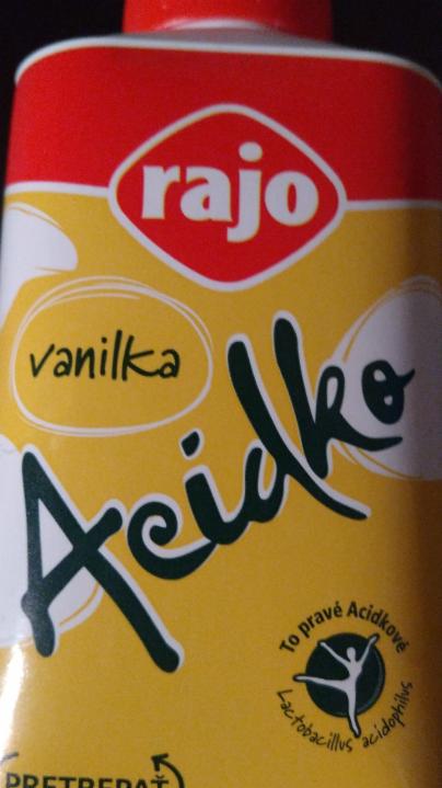 Fotografie - Rajo Acidko vanilka 3%