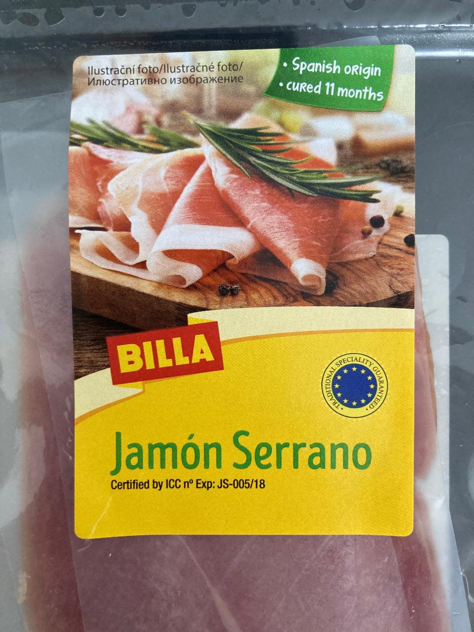 Fotografie - Jamón Serrano Billa