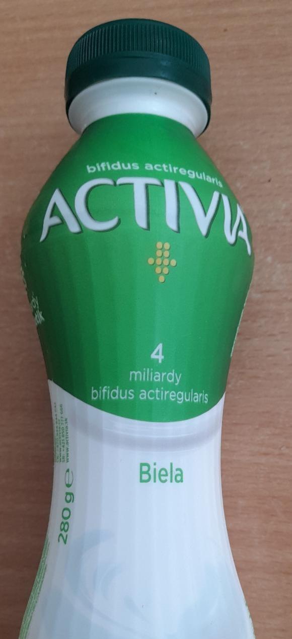 Fotografie - Activia biela jogurtový nápoj s bifidokultúrou