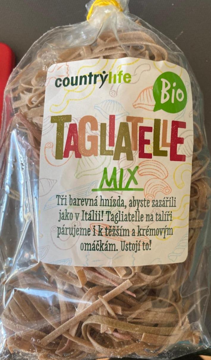 Fotografie - Bio Tagliatelle mix cestoviny celozrnné Country Life