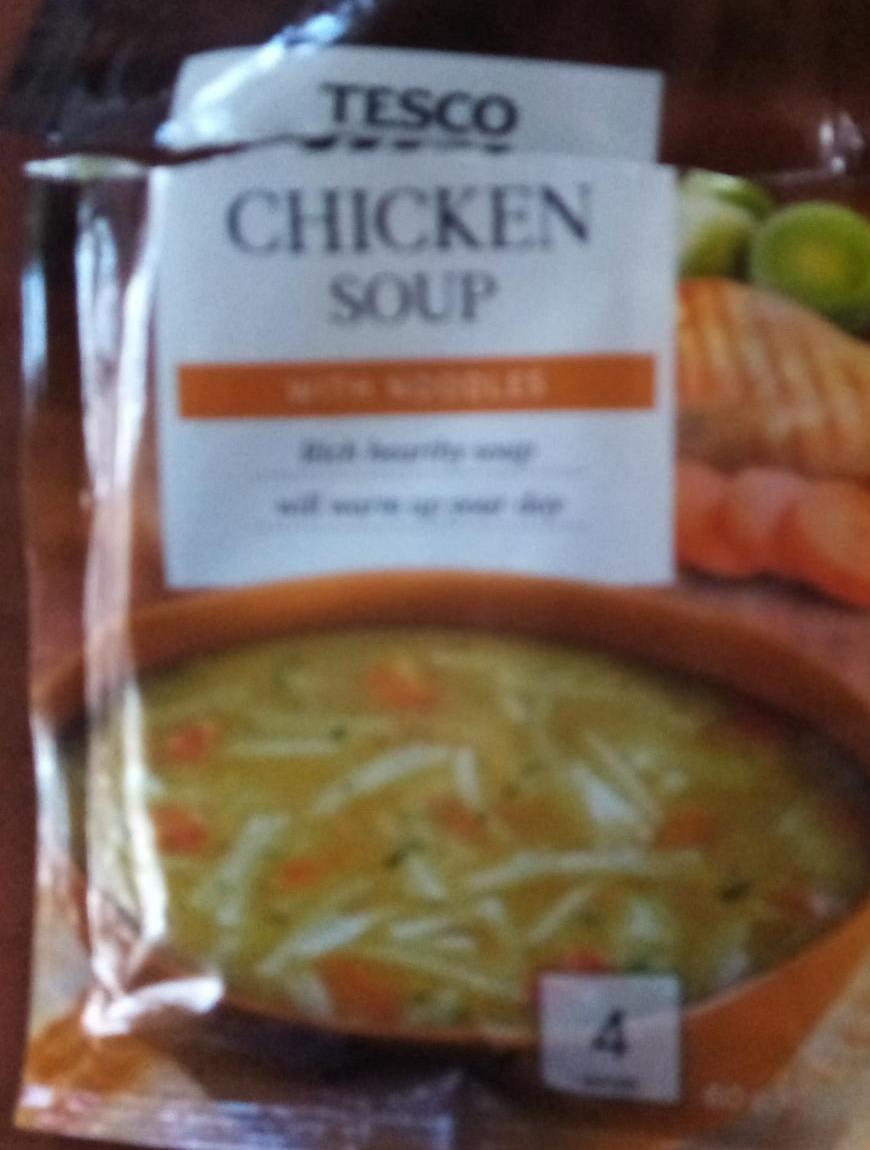 Fotografie - Tesco chicken soup with noodles 