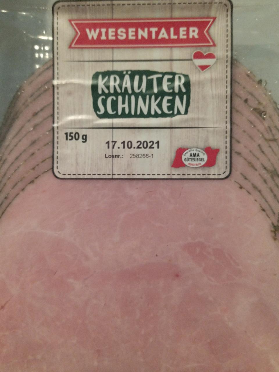 Fotografie - Kräuter schinken Wiesentaller