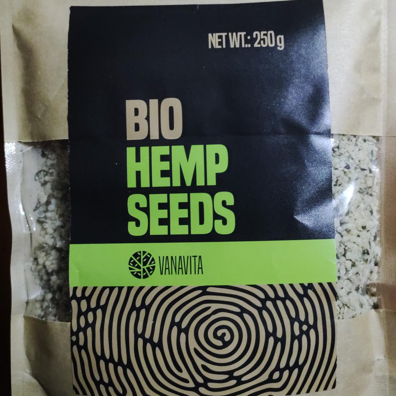 Fotografie - Bio Hemp seeds Vanavita