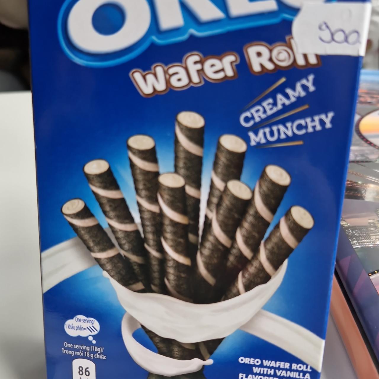 Fotografie - Wafer roll creamy munchy Oreo