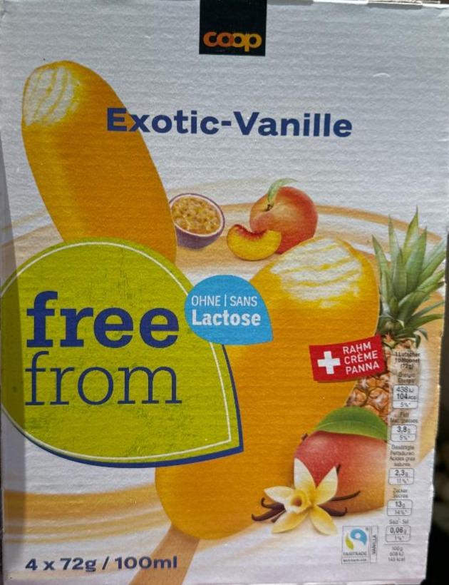 Fotografie - Exotic Vanille Free from Lactose coop