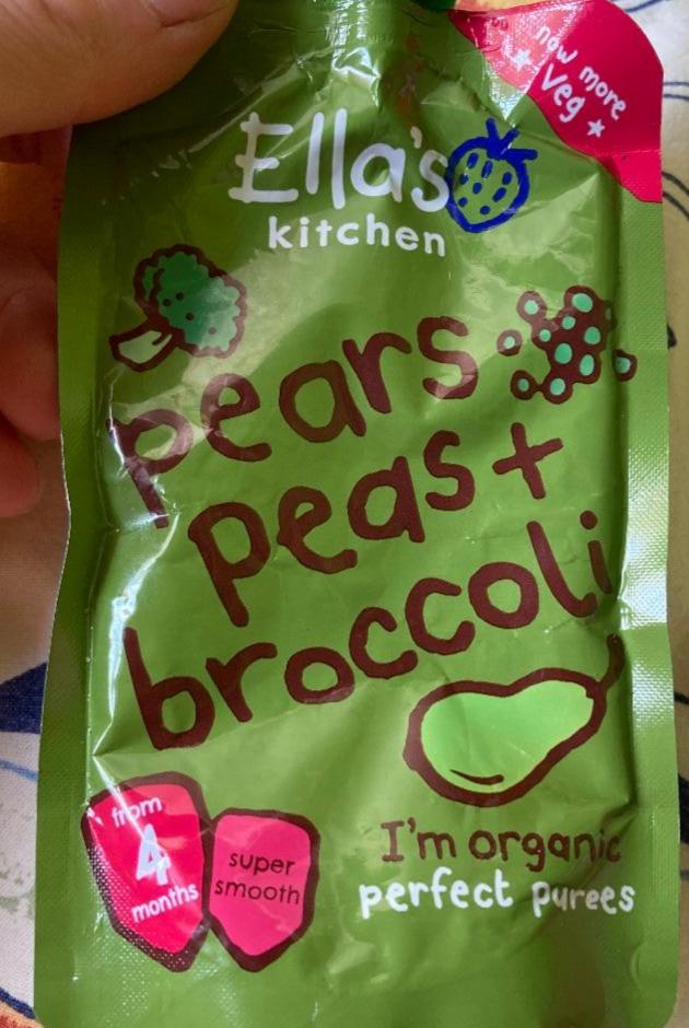 Fotografie - Ellas kitchen pears peas + broccoli